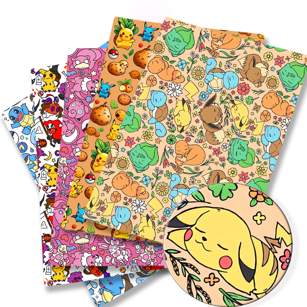 Pokemon Cartoon Fabric140*50cm - Baby Clothing Fabric のレビューと価格