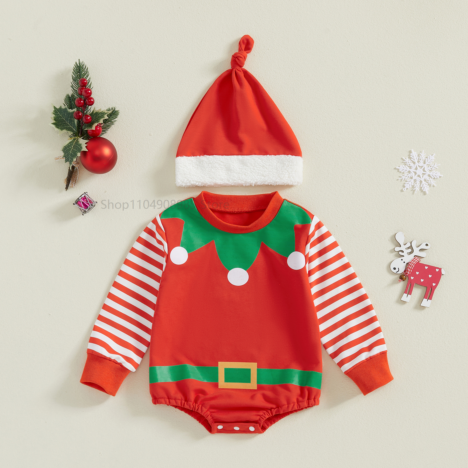 Christmas Outfit for Infants A - Baby Clothing Unit のレビューと価格