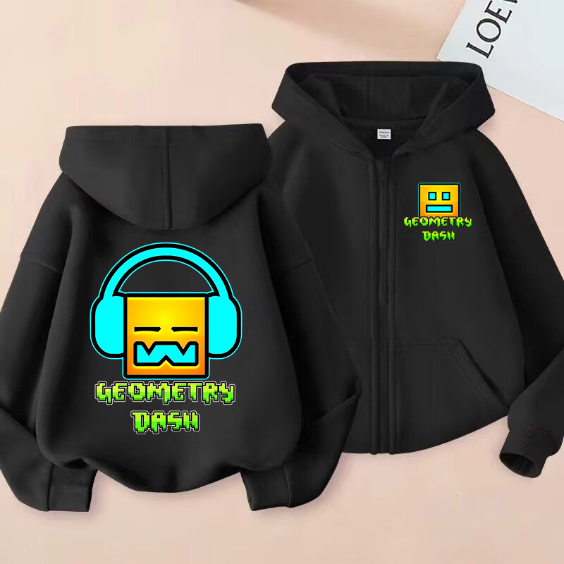 Funny Zip Up Sweatshirts Geome - Baby Clothing Zipper のレビューと価格