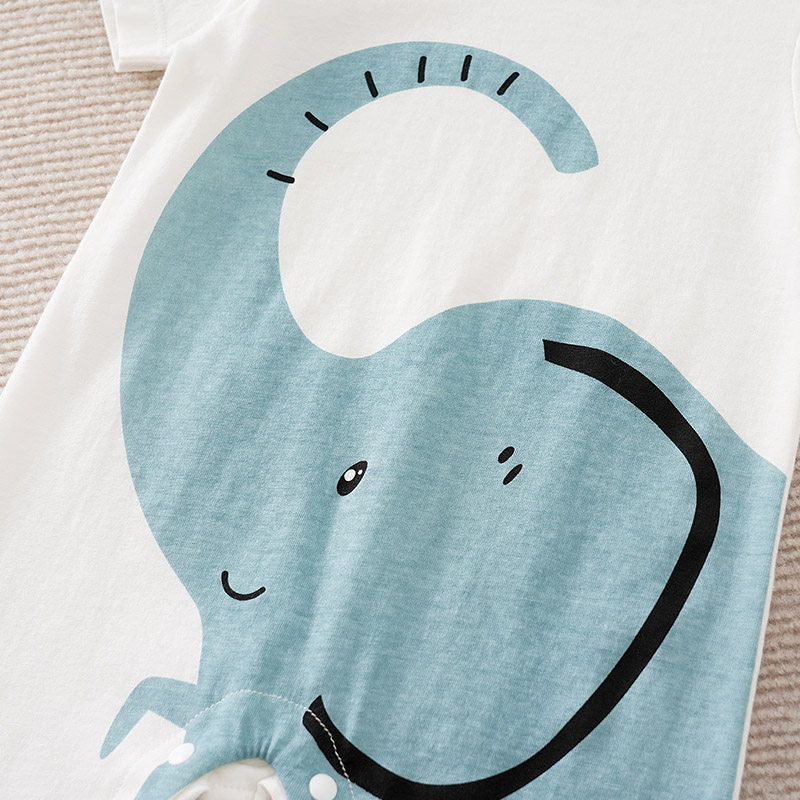 Newborn Clothes Cute Cartoon E - Baby Clothing Elephant のレビューと価格